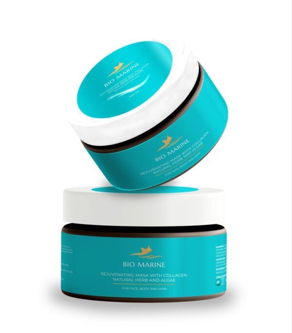 BIO MARINE Rejuvenating Mask with Collagen, Natural herb and Algae for Face, Body and Hair